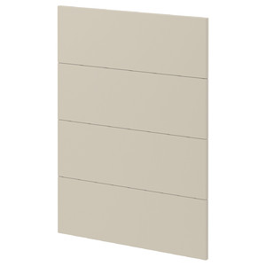 METOD 4 fronts for dishwasher, Havstorp beige, 60 cm