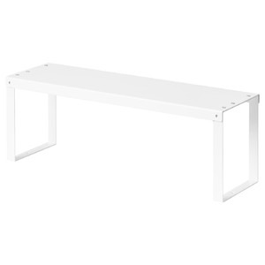VARIERA Shelf insert, white, 46x14x16 cm