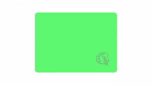 Desk Pad PP A4 380x280, neon green