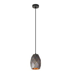 Pendant Lamp Harley 1 x 40 W E27 Size S, graphite