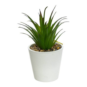 Artificial Plant Agave with Plant Pot 18cm