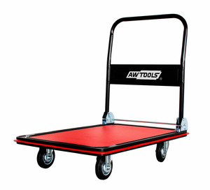 AW 4-Wheel Foldable Platform Trolley 300kg 60x90cm