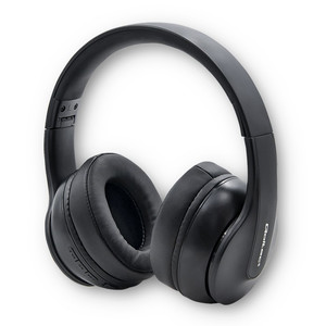 Qoltec Soundmasters Wireless Headphones with Microphone | BT 5.0 AB, black
