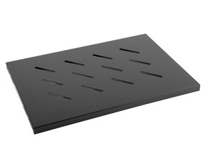 Lanberg Fixed Rack Shelf 19" 1U 500x280mm, black