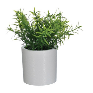 Artificial Plant with Plant Pot 18cm, green