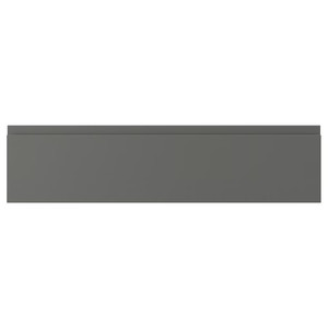 VOXTORP Drawer front, dark grey, 80x20 cm
