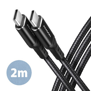 AXAGON USB Cable BUCM-CM20AB cable USB-C USB-C 2.0m