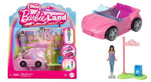 Barbie Mini Barbieland Doll & Vehicle Set HYF42 4+