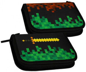 Pencil Case with School Accessories Pixel Game