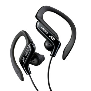 JVC Ear Clip Sports Headphones HA-EB75-S-E, black