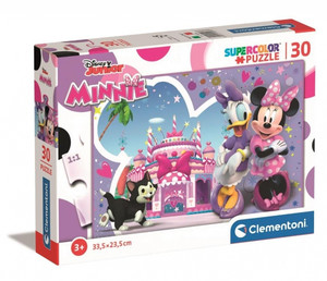 Clementoni Children's Puzzle Supercolor Disney Minnie 30pcs 3+