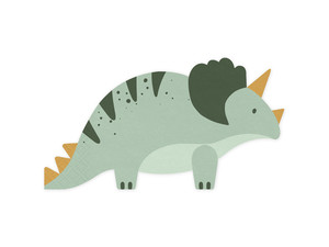 Paper Napkin Triceratops 12pcs