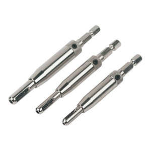 Universal Hinge Cutter Bits 3pcs