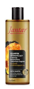 FARMONA Jantar Detox Shampoo With Amber Essence And Active Charcoal For Oily Hair 100% Natural 300ml
