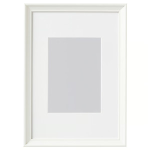 KNOPPÄNG Frame, white, 21x30 cm