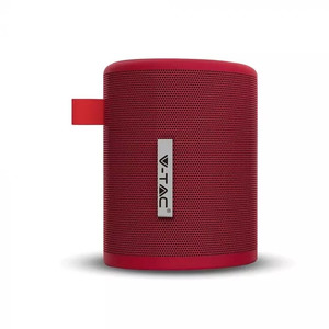 V-TAC Portable Speaker Bluetooth, red