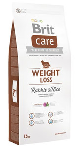 Brit Care Dog Food New Weight Loss Rabbit & Rice 12kg