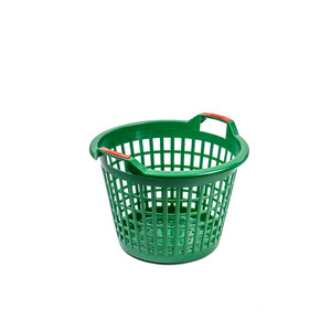 Laundry Basket 35 l, green