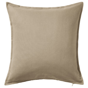 GURLI Cushion cover, beige, 50x50 cm