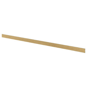 SINARP Plinth, oak effect, 220x8 cm