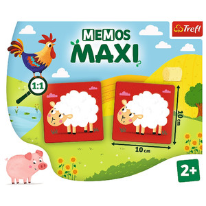Trefl Memos Maxi Game Farm 24m+
