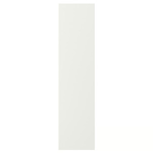 VEDDINGE Door, white, 20x80 cm