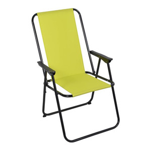 Foldable Children's Garden Chair, lime