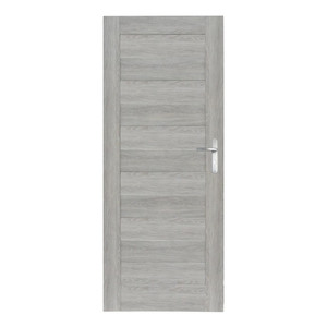 Internal Door Trame 80, left, grey oak