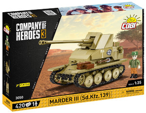 Cobi Blocks Marder III Sd.Kfz.139 420pcs 9+