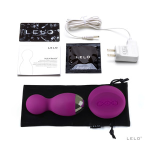 Lelo Vibrator Hula Beads, deep rose