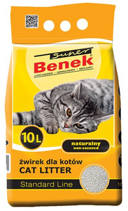 Cat Litter Super Benek Natural 10L