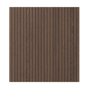 BJÖRKÖVIKEN Door, brown stained oak veneer, 60x64 cm