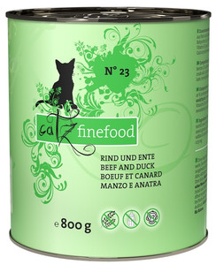 Catz Finefood Cat Food Beef & Duck N.23 800g