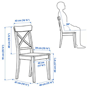ROSENTORP Chair, black