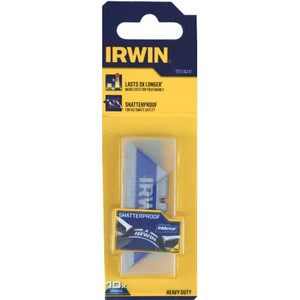 Irwin Bi-Metal Blue Trapezoid Blades 10-pack