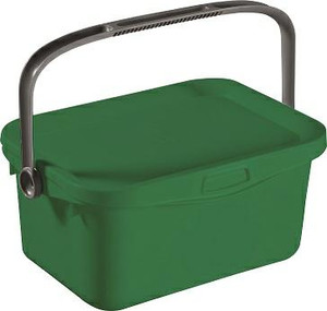 Curver Waste Sorting Container Multiboxx Bio 3l, green