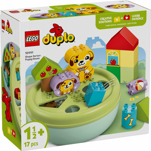 LEGO DUPLO My First Puppy and Kitty Animal Home 1+