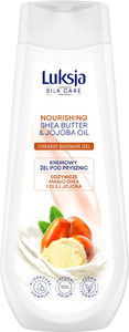 Luksja Silk Care Nourishing Shower Gel Shea & Jojoba 93% Natural Vegan 500ml