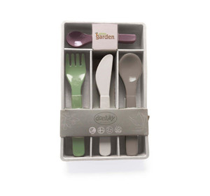 Dantoy Green Garden Cutlery Playset 2+