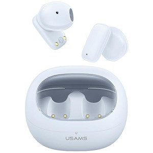 USAMS Bluetooth Headphones Earphones 5.3 TWS TD Series, white