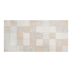 Decorative Tile Urca Cersanit 29.7 x 60 cm, beige, 1.25 m2