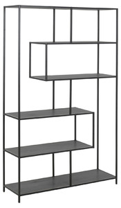 Shelving Unit Seaford XV, black