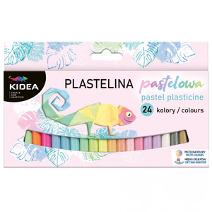 Kidea Pastel Plasticine 24 Colours