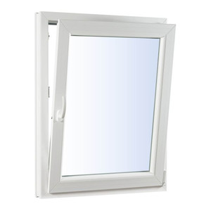 Tilt-and-Turn PVC Window 565 x 835 mm, right, white