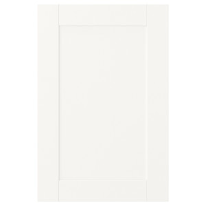 SANNIDAL Door, white, 40x60 cm