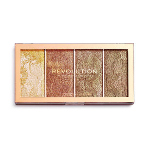 Makeup Revolution Vintage Lace Highlighter Palette Vegan