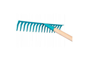Wide Steel Garden Rake