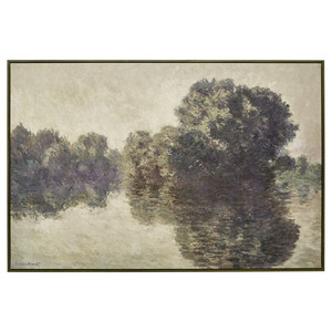 BLODFLÄDER Picture, The Seine at Giverny, 118x78 cm