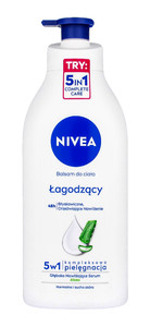 NIVEA 5in1 Soothing Body Lotion Balm With Mouisturizing Aloe & Serum 625ml
