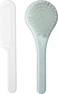 Luma Baby Brush & Comb Set Speckles Mint